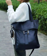 Leisure Brown Calf Leather Large Capacity Satchel Bags